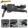For YAMAHA MT09 Tracer 900/9/GT 7GT 700/GT FJ-09 Motorcycle License Plate Holder with License Plate Lights Fender Eliminator
