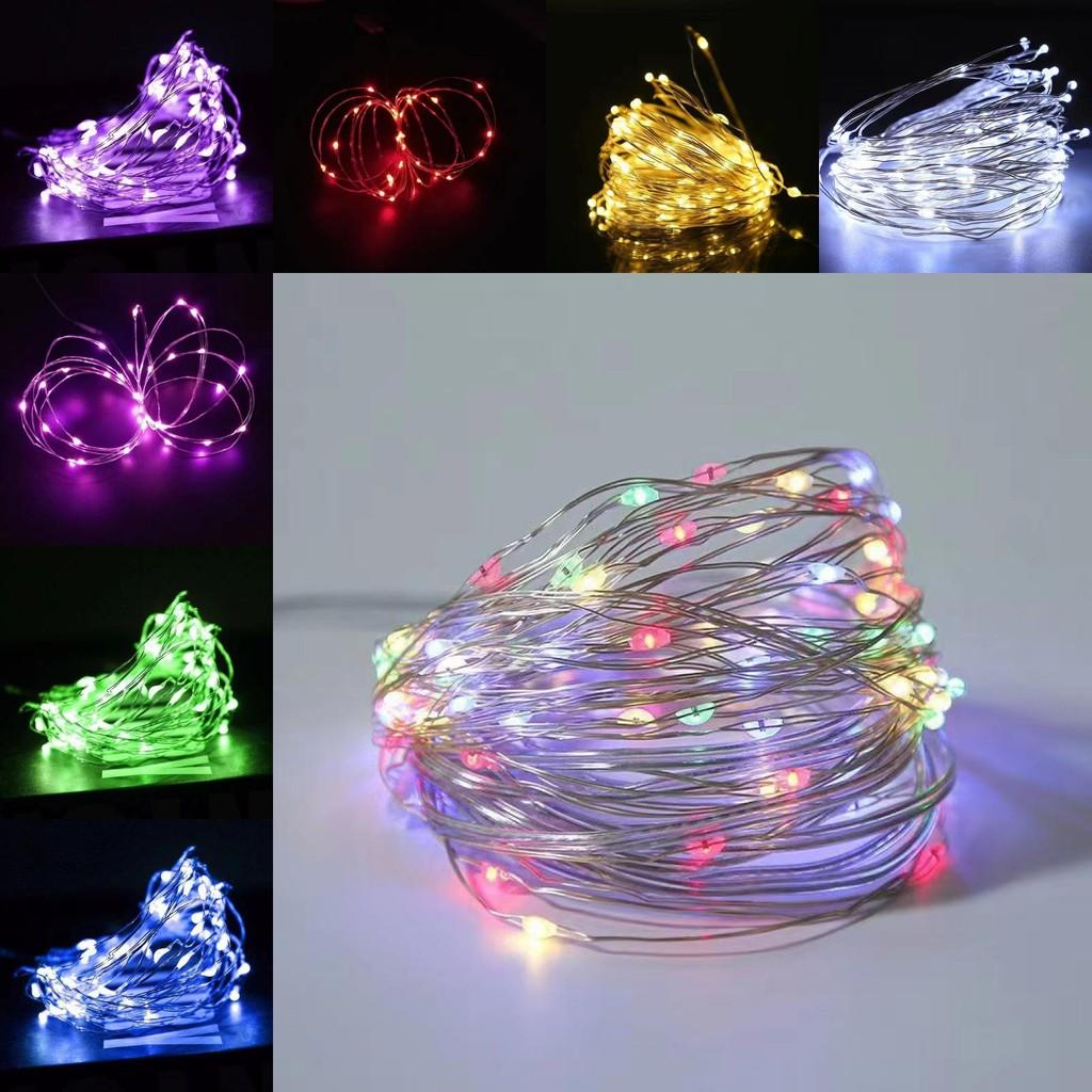 Kupferdraht Lichterkette mit Fernbedienung für Weihnachtsfeierlichkeiten