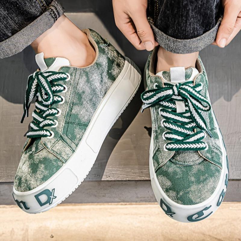 Fashion High Quality Outdoor Men's Sneakers Fashion Board Shoes for Men Casual Breathable Mesh Light Anti-slip Shoes Zapatos De Hombre