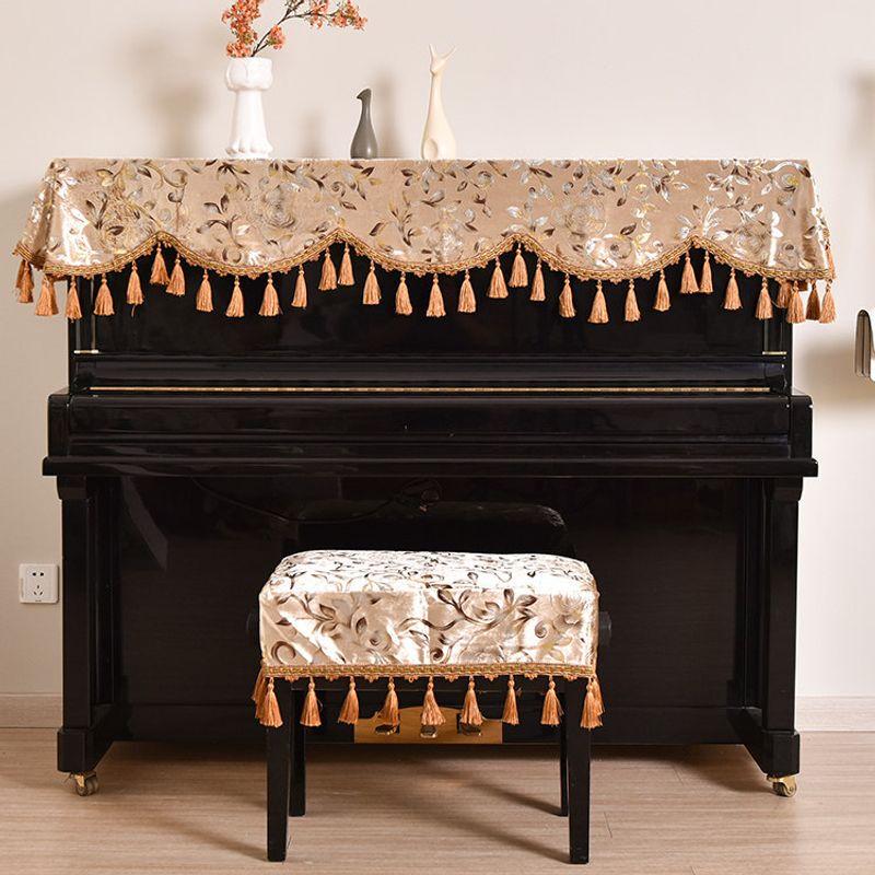 European Classical Piano Dust Cover Set