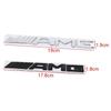 Logo Nero ABS 3D Lettere Emblema AMG Stemmino Baule Auto Per Mercedes Benz W204 W205 W176 W177 W212 W213 Adesivo AMG Accessori BK1