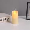 LED Swing Flame Candle: Slanted Mouth Design for Weddings, Cafes, Clubs, and Decor