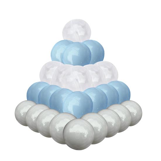 100Pcs Pit Balls Set for Toddlers Phathalate Free BPA Free Balls Durable Colorful Balls Sensory Toy for Play Tent Tunnel Pool