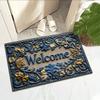 Pattern Welcome Door Mat Anti Slip Floor Mat Indoor and Outdoor Entrance Carpet Home Decoration Skid Resistant Carpet