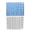 Multipurpose Silicone Mould for Nail Art Easy To Use and Remove Suitable Portable for All Nail Shapes and Lengths