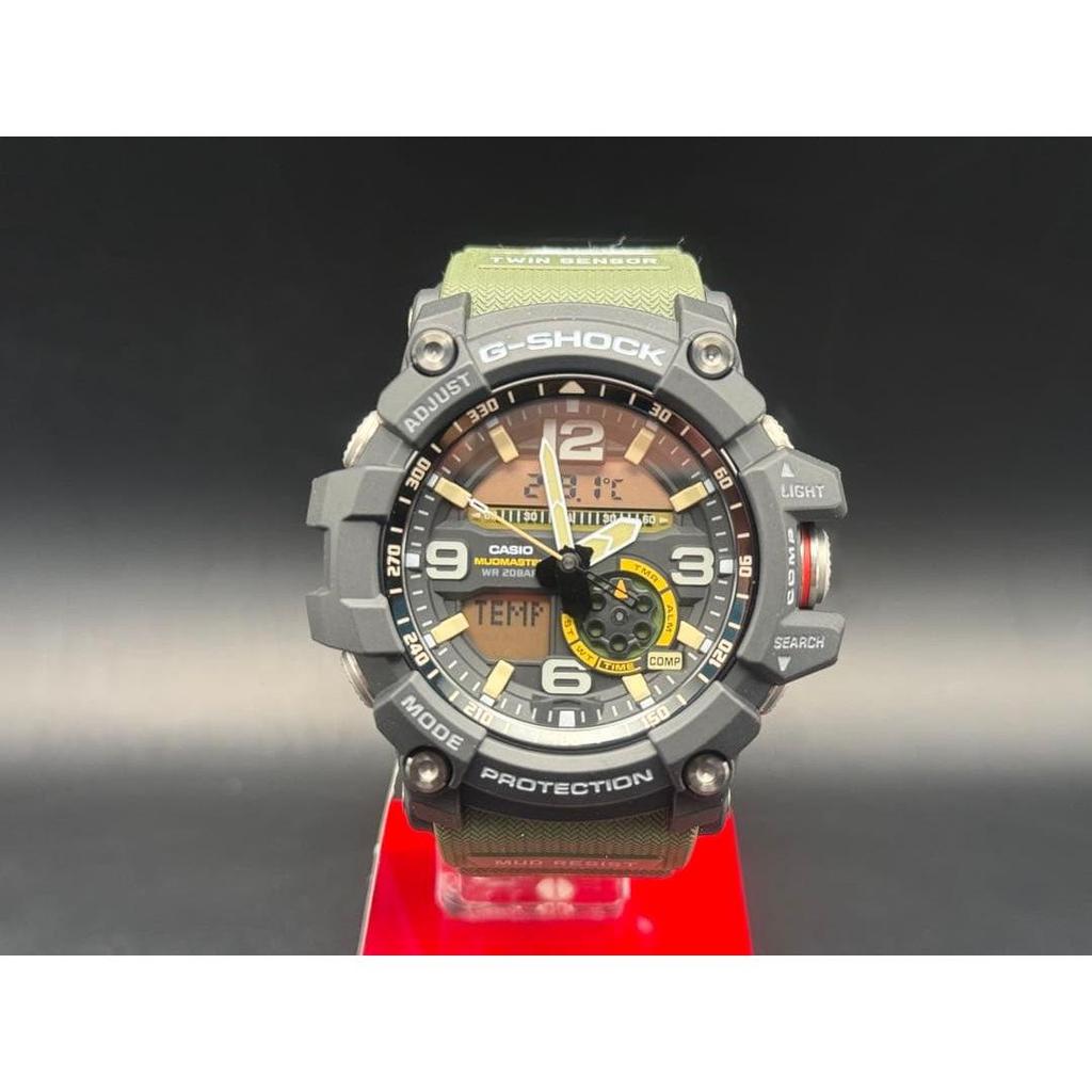 Used CASIO G-SHOCK GG-1000-1A3JF Mud Master Khaki