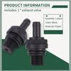 NEU-Rückschlagventil PCV Entlüftungsventil 12204-0C010 Für Toyota Tacoma 2005-2018 2.7L 122040C010