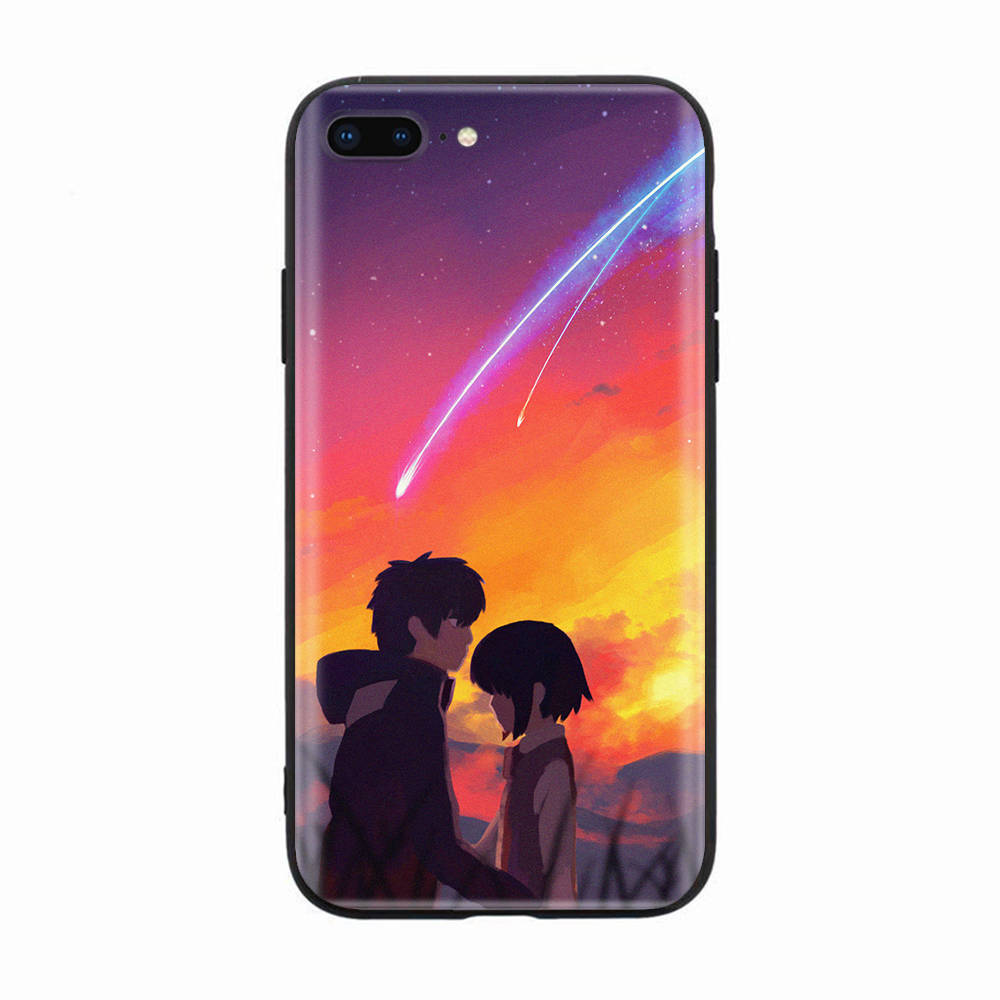 Schwarze Hülle für Xiaomi Redmi 13C Note 9 iPhone XR 7 8 14 15 11 12 13 X XS Pro Max Samsung A25 S23 S24 FE Ultra Plus Ihr Name