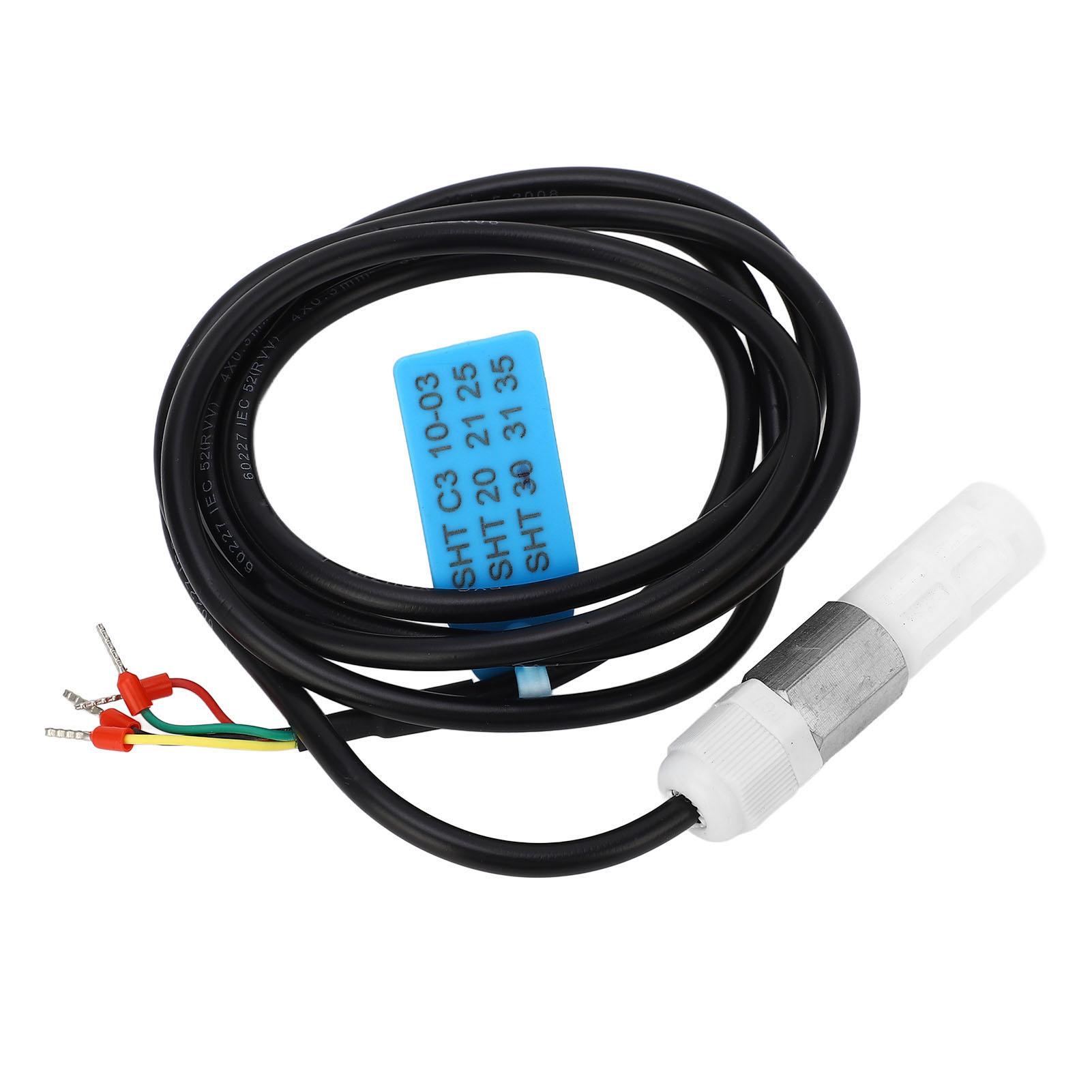 

Soil Temperature Humidity Sensor High Accuracy Digital Soil Temp Moisture Sensor Probe DC3.3V