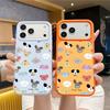 Q Version Cartoon Small Animal Avatar Mobile Phone Case iPhone11/11promax Skin-friendly Matte Mobile Phone Case