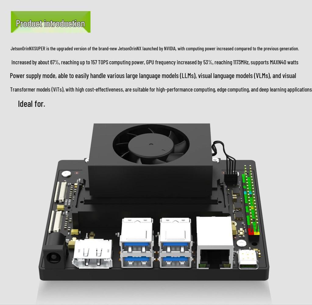 Jetson Orin NX AI Vision Development Kit with ROS Core