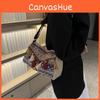 Ethnic Style Large Capacity Shoulder Bag 2023 New Bag Female Niche Fashion Tote Bag Casual Simple Crossbody Bag Street Trend
