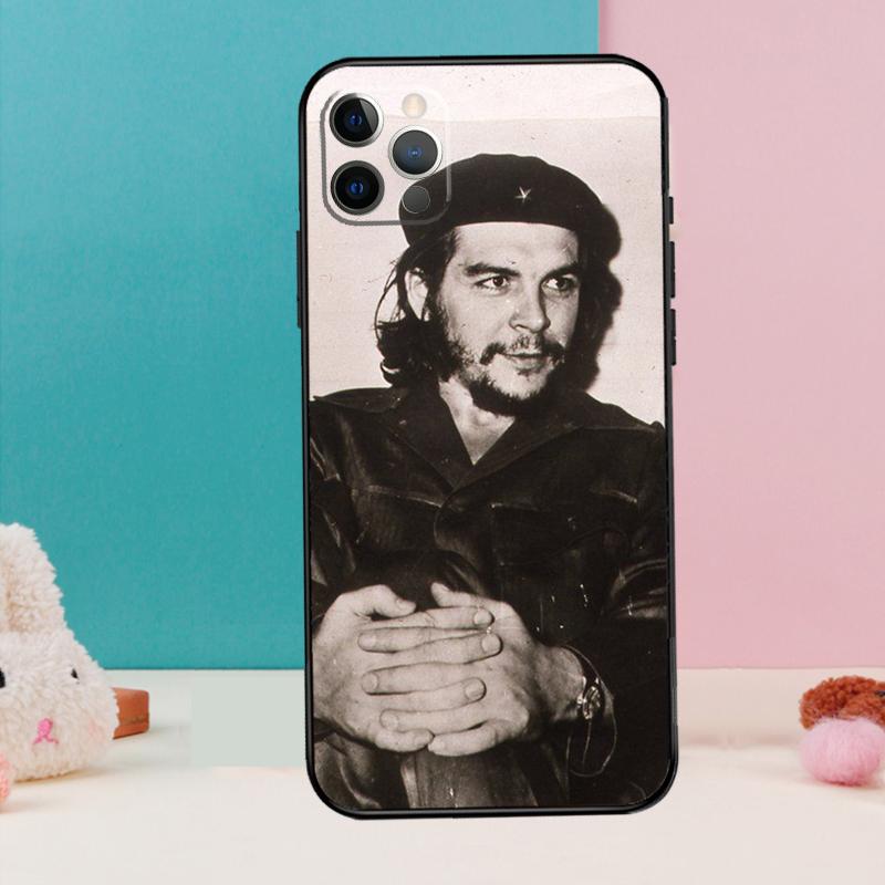 Che Guevara Cigarett Phone Case For iPhone 17 Air 16 15 13 12 11 14 Pro Max 12 13 Mini 15 16 Plus 16e Cover Coque