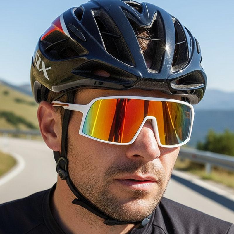 New Outdoor Sports Cycling Glasses Colorful Uv Windproof Sunglasses Personalized Goggles 9013