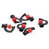 30PCS ABS Sprinkler Head 360 Degree Hanging Sprinkler Durable Atomizing Nozzle  Lawn Irrigation