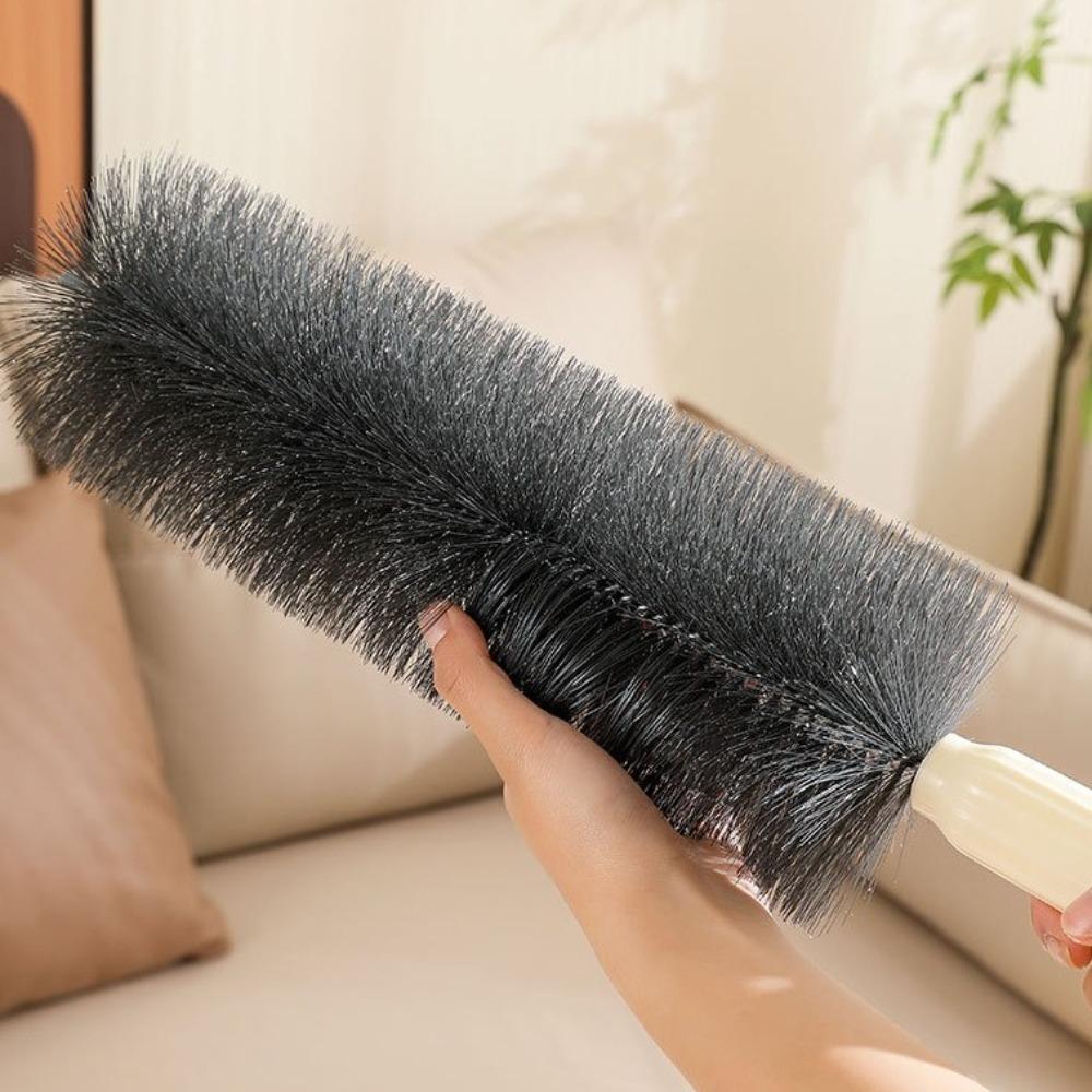 Thickened Bristle Fan Dust Removal Brush with Hang Rope Air Conditioner Brush  Office