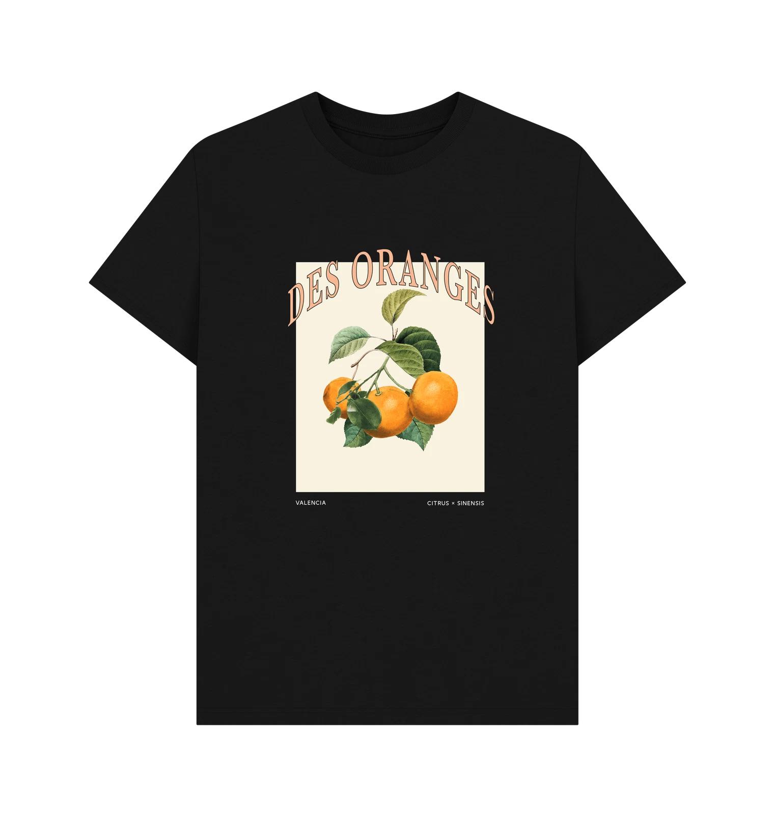 

PREMIUM OFFICIAL APOH APOH Des Oranges Black T-Shirt 4XL