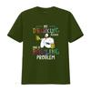 My Drinking Team Has A Bowling Problem T Shirt Vintage Washed Soft Stretched Stylish Slightly Versatile Unisex Graphic