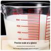 Steamed Glass Measuring Cup & Spoon with Scale for Baking & Egg Beating
