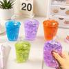 ASMR Sound Squeeze Fidget Toys Hademade Creative Milk Tea Fidgets  for Classroom Prizes