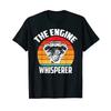 The Engine Whisperer Car Mechanic Tune and Repair T Shirt Vintage Washed Graphic Stylish Versatile Homme Designer Clothes Soft