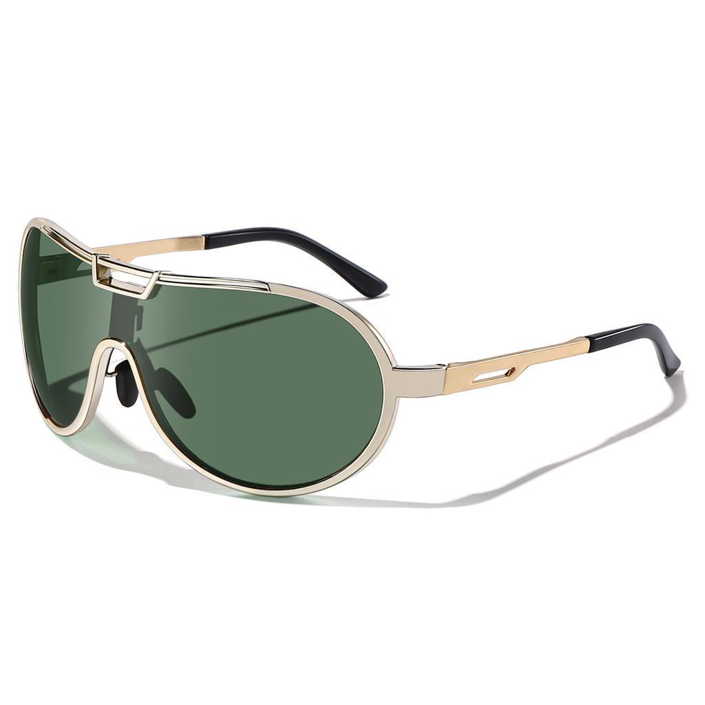 2026 New Retro Oval Metal Frame Sunglasses Trendy Street Style Shades Unisex Outdoor Travel Fishing UV Protection Eyewear
