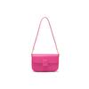 New CHARLES&KEITH PU Small CK Bag Small Square Bag Shoulder Bag Women's Cream Milk White/Fuchsia CK2-20270818-2