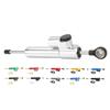 Motorcycle Steering Damper Adjustable Universal Fit Increase Stability Steering Stabilizer for Motor