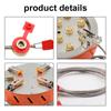zyzy 12Core Camping Stove 21800W HighPower Gases Burner Stove Backpacking Stove Windproof with