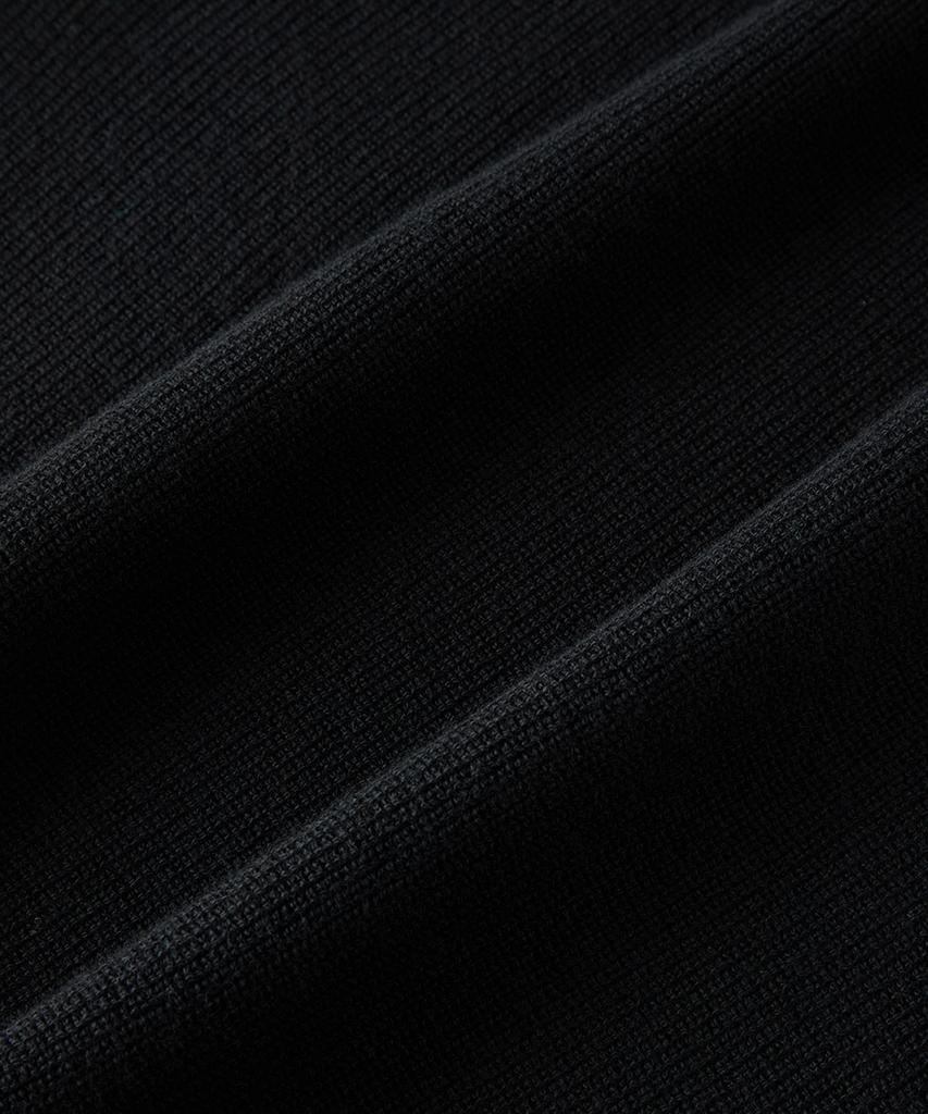 Teildeon Cotton Cashmere Crewneck Sweater Black