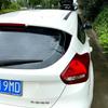 2015 Till 2018 För Ford Focus Halvkombi Bakruta Spoiler Sidovinge Kåpor Delare Av Högkvalitativ ABS Blank Svart Karosskit