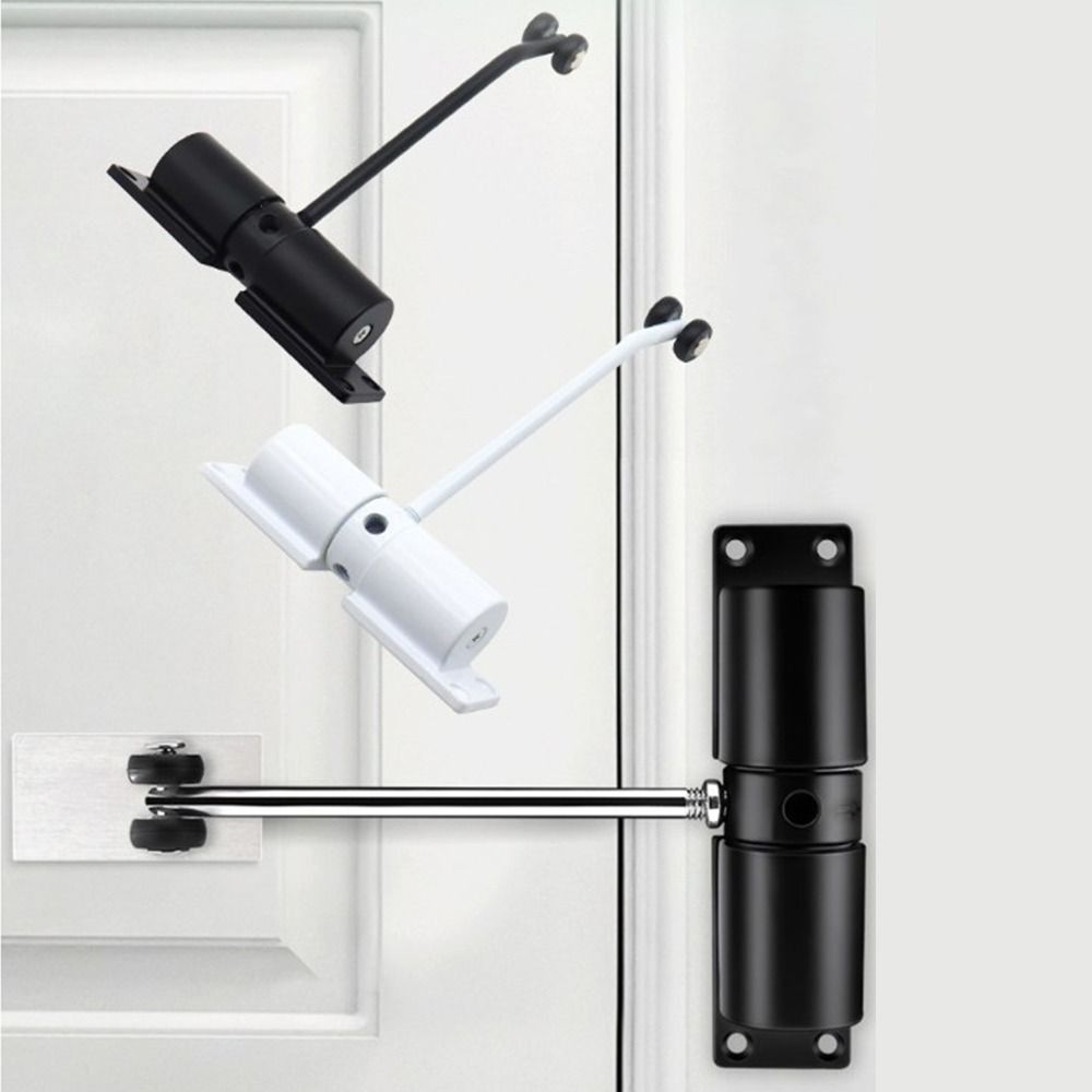 Adjustable Automatic Door Closer Self Closing Stainless Steel Door Stopper Automatic Spring Door Closing Device