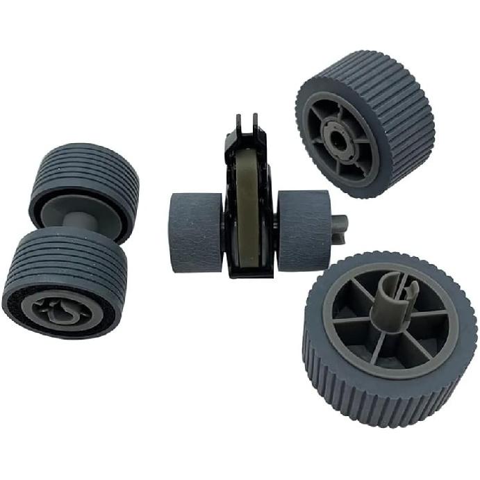 Scanner Pick Roller Assembly Set PA03740-K011 for Fujitsu Fi-7600 Fi-7700 Fi-7700S,Brake Roller&Pick Roller Set