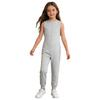 Unisex Kids Adaptive Full Body Jumpsuit Round Neck Sleeveless Solid Color Back Invisible Zipper for Special Needs Care