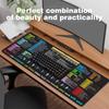 Cheat Sheet Desk Pad Mat Rectangle Large Keyboard Word/ Shortcuts Mousepad for Home