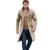 Multi-Color Wool Mid-Length Windbreaker Coat for Men – Available in Various Sizes
