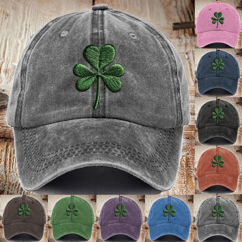 Unisex Multi-Colored Baseball Cap Retro Distressed Sun Hat