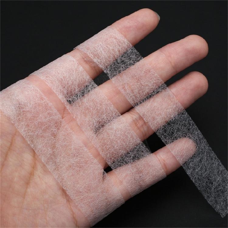 Without Sewing Iron On Hemming Strips 2.0cm Clear Fabric Adhesive Tape for Long Time Garment Repairs and Projects