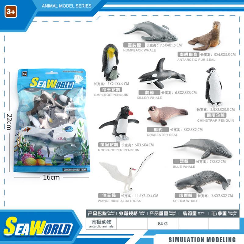 Stunning Prehistoric Ocean Animal Model Set Featuring Realistic Designs And Vibrant Colors