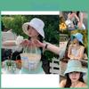 Mint Stylish Sweetheart Sun Protection Bucket Hat For Women With Large Brim Design Adjustable