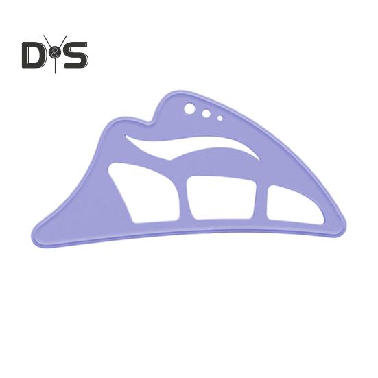 

5-в-1 силиконовый трафарет для теней для век, многоразовый помощник для начинающих, руководство по рисованию теней для век, помощник-формирователь, шаблон для нанесения теней для век фиолетовый