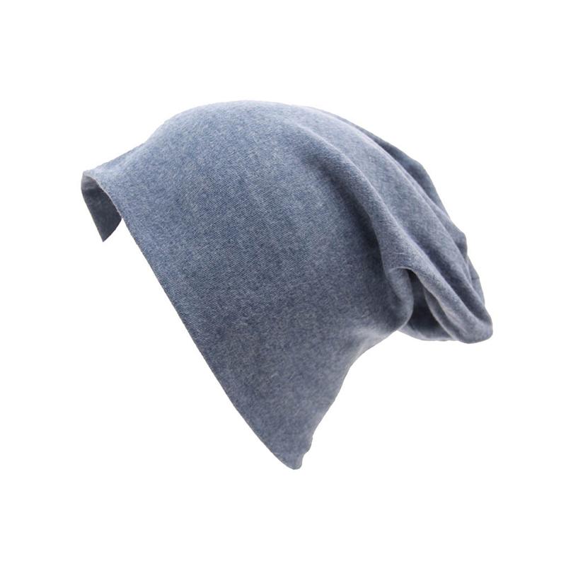 1Pc Cap Oversized Women Ladies Solid Color Mens Skateboard Slouch Beanie Hat Polyester