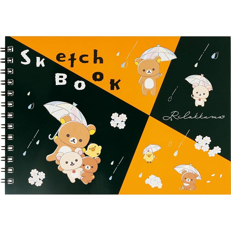 

San-X rilakkuma design sketchbook MH26002 H122×W177×D10mm
