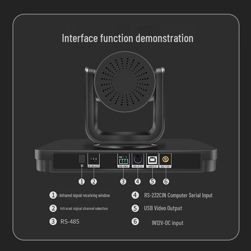 Lenovo SX-HD15S+ 10x Optical Zoom HD PTZ Conference Camera (CN version)
