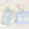 Ins Cute Card Holder Photo Card Cover Kpop Keychain Idol Protection Case Campus Card Bus Card Holders Bank Id Holders