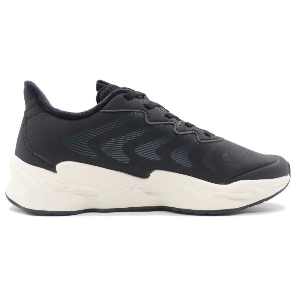 Anta Running Series Fleece Cushioning Non-Slip Wear-Resistant Low-Top Running Shoes Men Running Shoes Black White 112245523-9