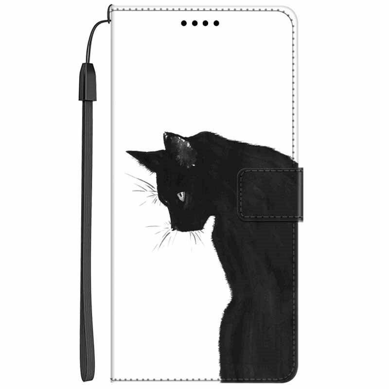 Wallet Magnetic Case For iPhone 11 Pro Cover iPhone12 Pro Flip Leather Coque for iPhone 7 8 Plus Cases Stand Cat Book 12Pro Capa