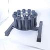 Barbell Holder Storage & Organization for Home Commercial & Garage Gyms Holds 10 Bars Curl Bars Hex Bars Tricep Bars