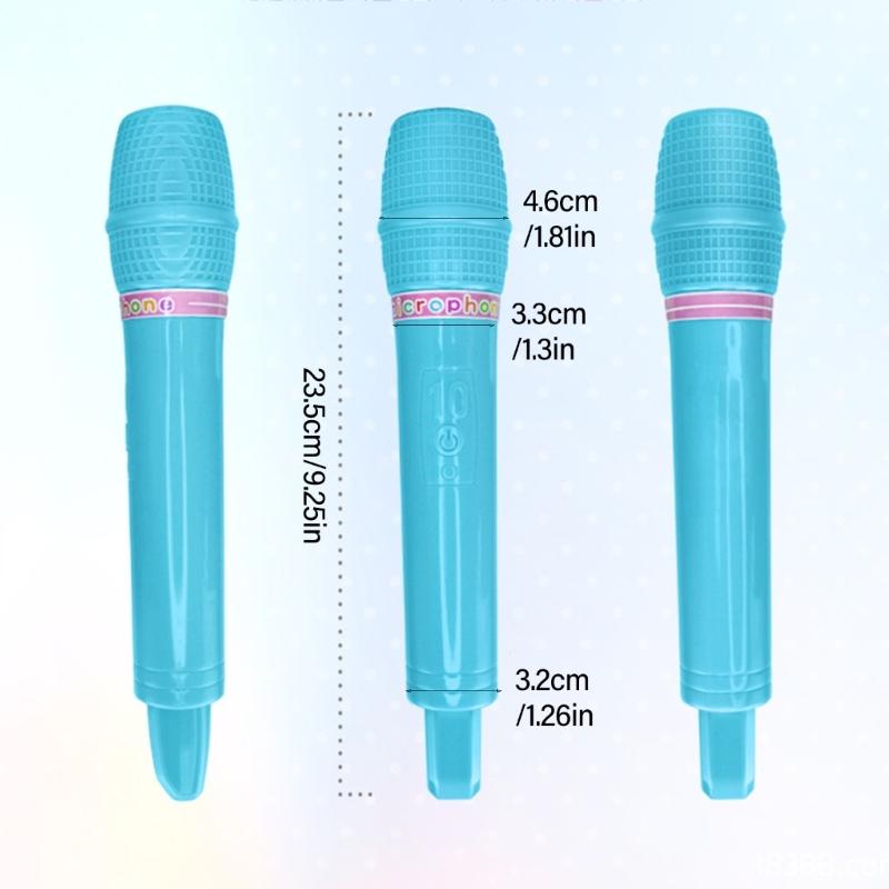 Props Microphones Fake Microphones Props Pretend Microphones Toy Microphones for Kids Toddler, Girls Toy for Teen Girl Gift