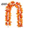 Reusable Artificial Garland 100/175/200CM Maple Leaf Garland, UV Resistant Faux Autumn Leaves Festive Hanging Rattan, Realistic Vine for Thanksgiving